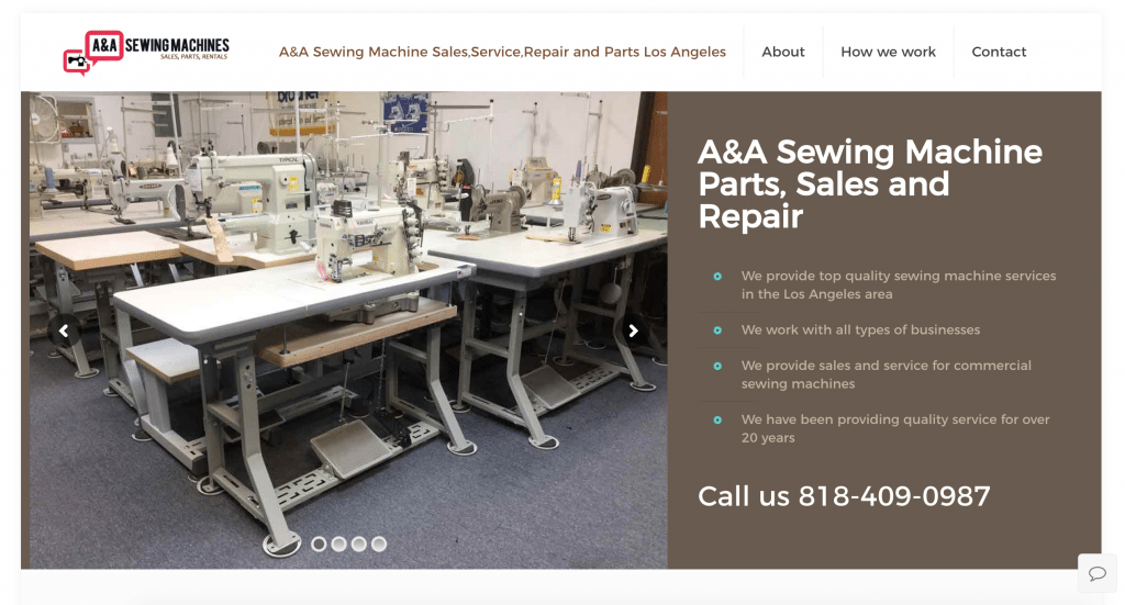 A&A Sewing Machine Sales Repair